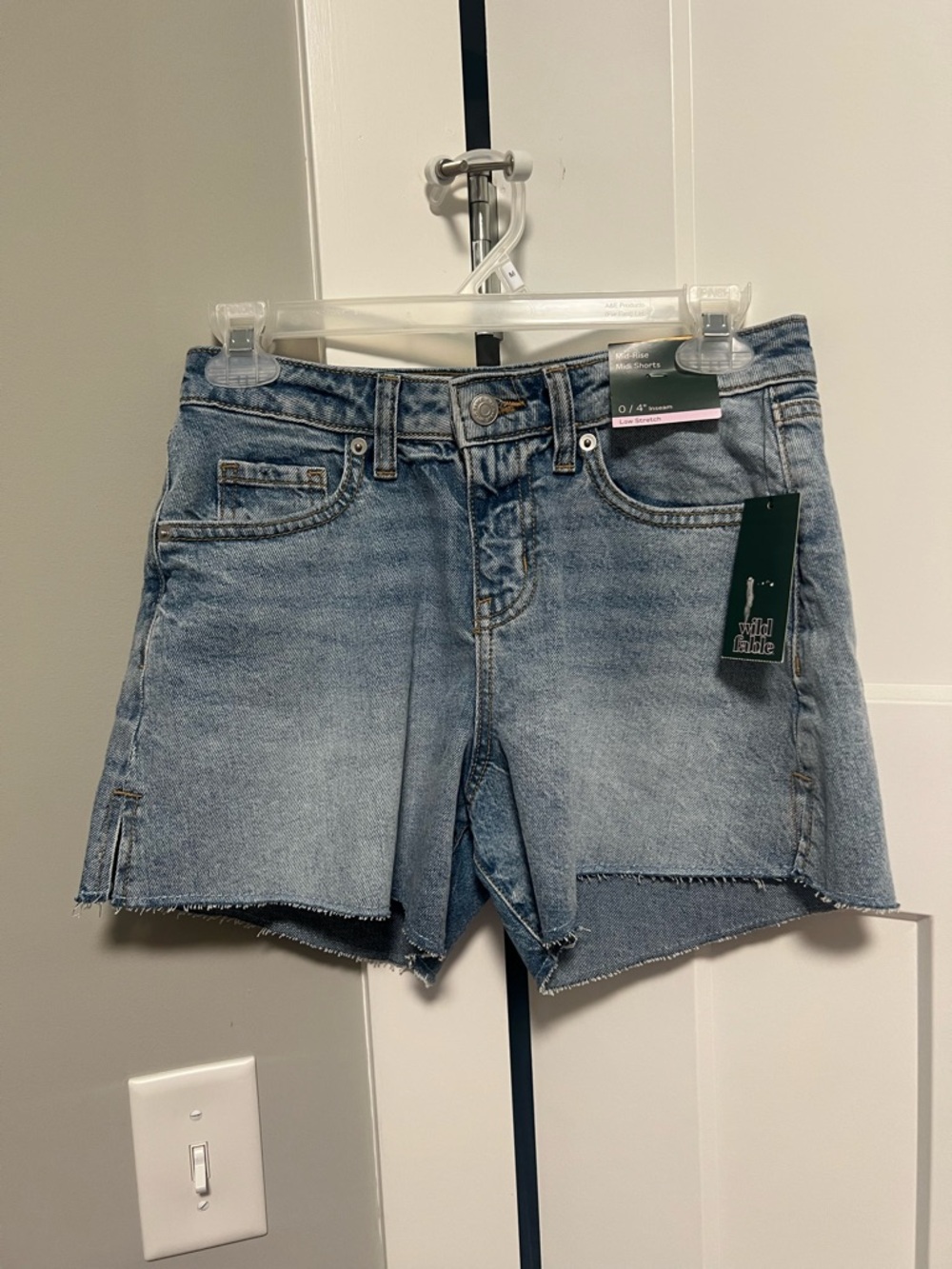 wild fable Light Blue Denim Cutoff Shorts